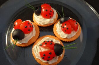 закуска божья коровка